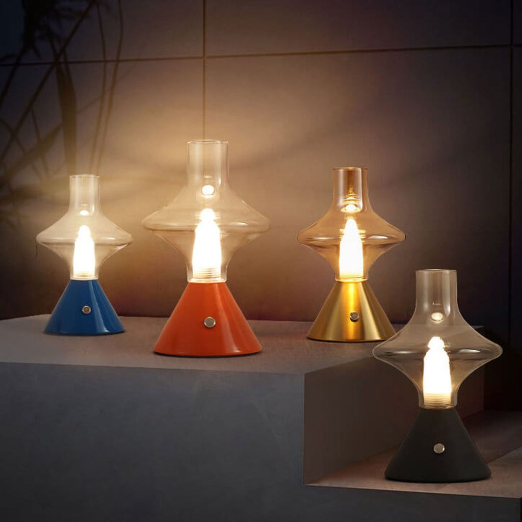 High Boron Glass Charging Table Lamp