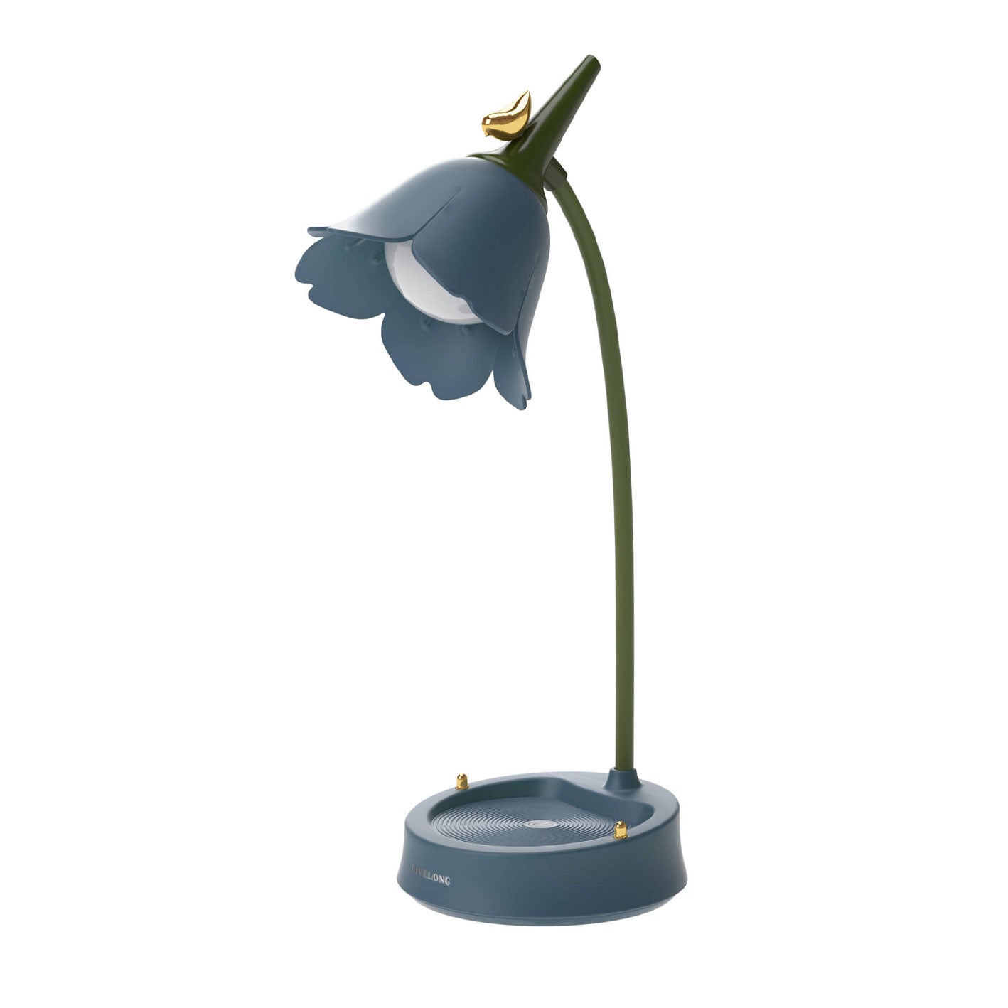 ABS Flower Bird Design Table Lamp