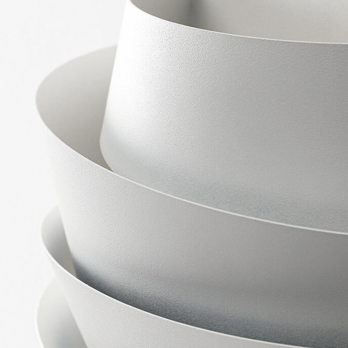 Layers Half Cylinder Iron 2-Light Wall Lamp