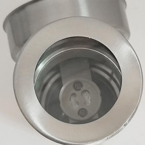 Stainless Steel Cylinder 2-Light Wall Lamp
