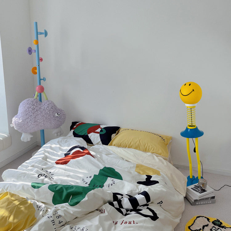 Smiley Spring Hardware PVC Floor Lamp