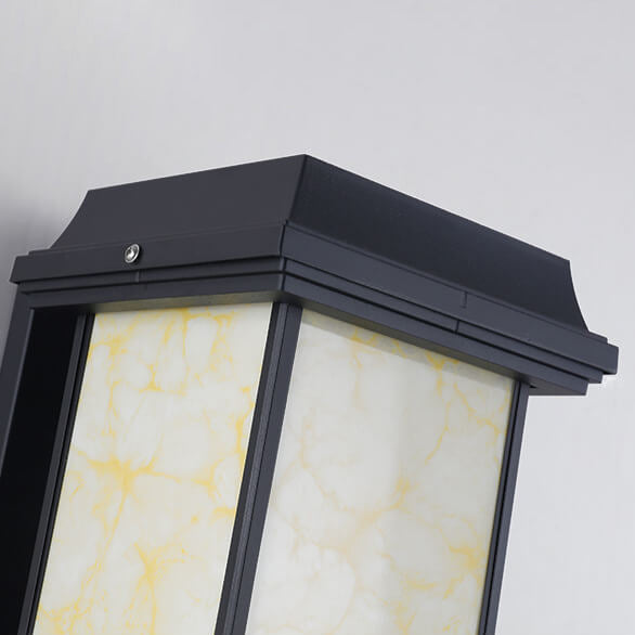 Aluminum Rectangular Column Outdoor Light