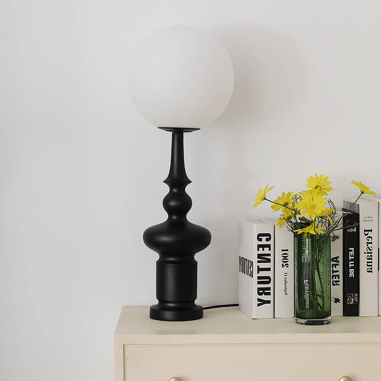 Sphere Roman Chess Column Table Lamp