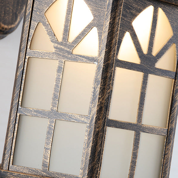 Aluminum Glass Cylinder House Outdoor Light