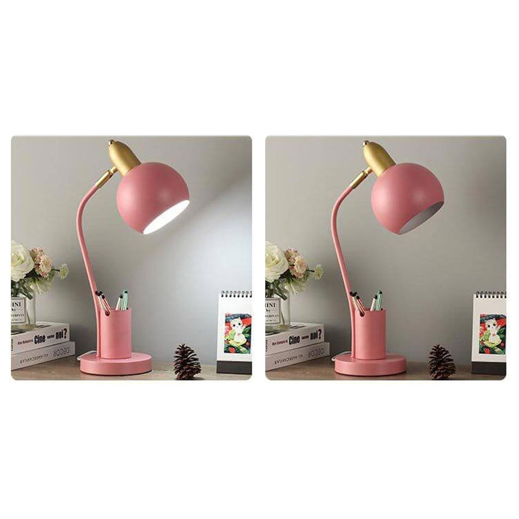 Solid Color Student Pen Table Lamp