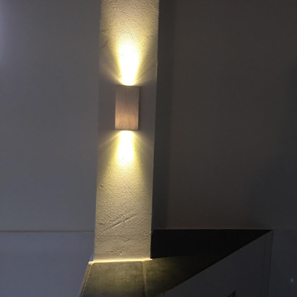 Aluminum Cubic Patio Outdoor Light