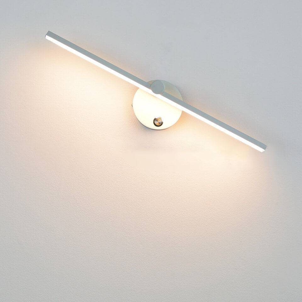 Aluminum Long Bar Switch Wall Lamp