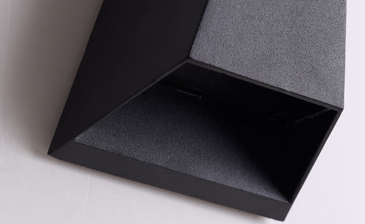 Trapezoid Up Down Illuminated Outdoor Light