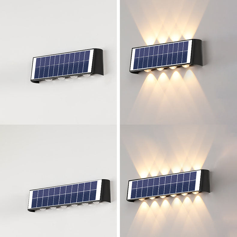 Rectangular ABS PMMA Patio Outdoor Light