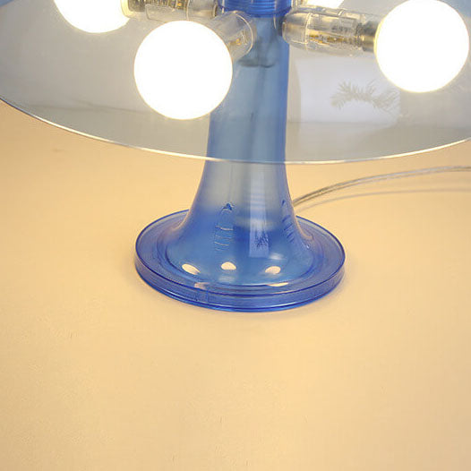 Mushroom Polyester Carbonate 4-Light Table Lamp