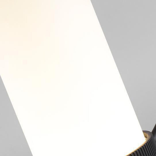 Round Dome Cylinder Aluminum Table Lamp