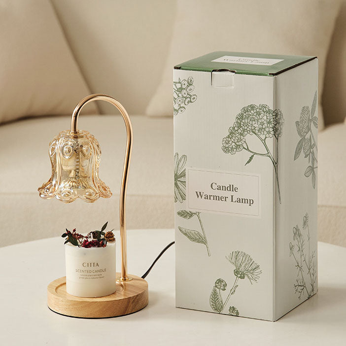 Solid Wood Lily Valley Table Lamp