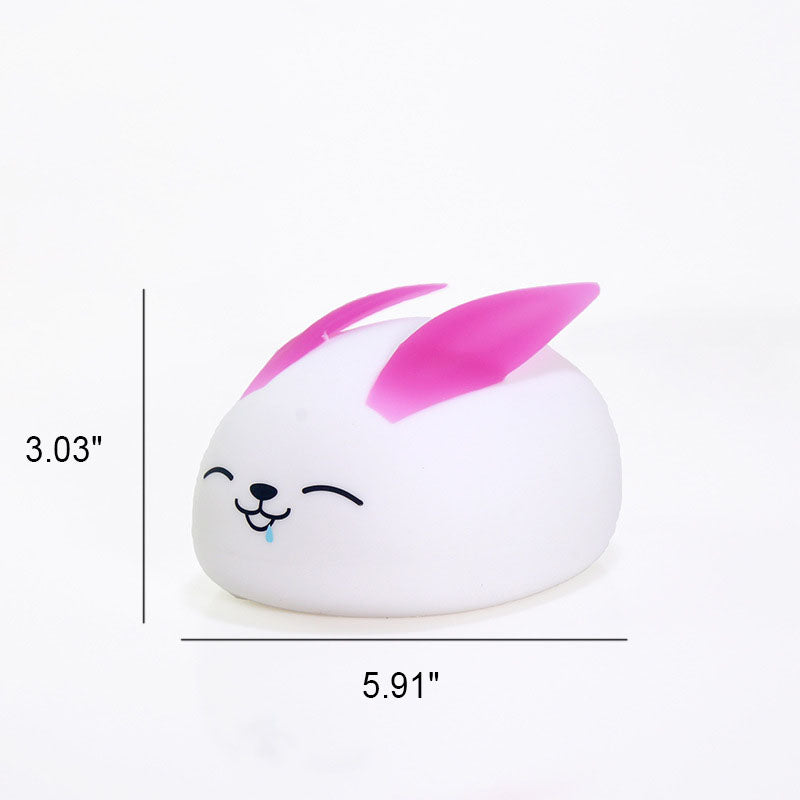 Rabbit Silicone Night Table Lamp