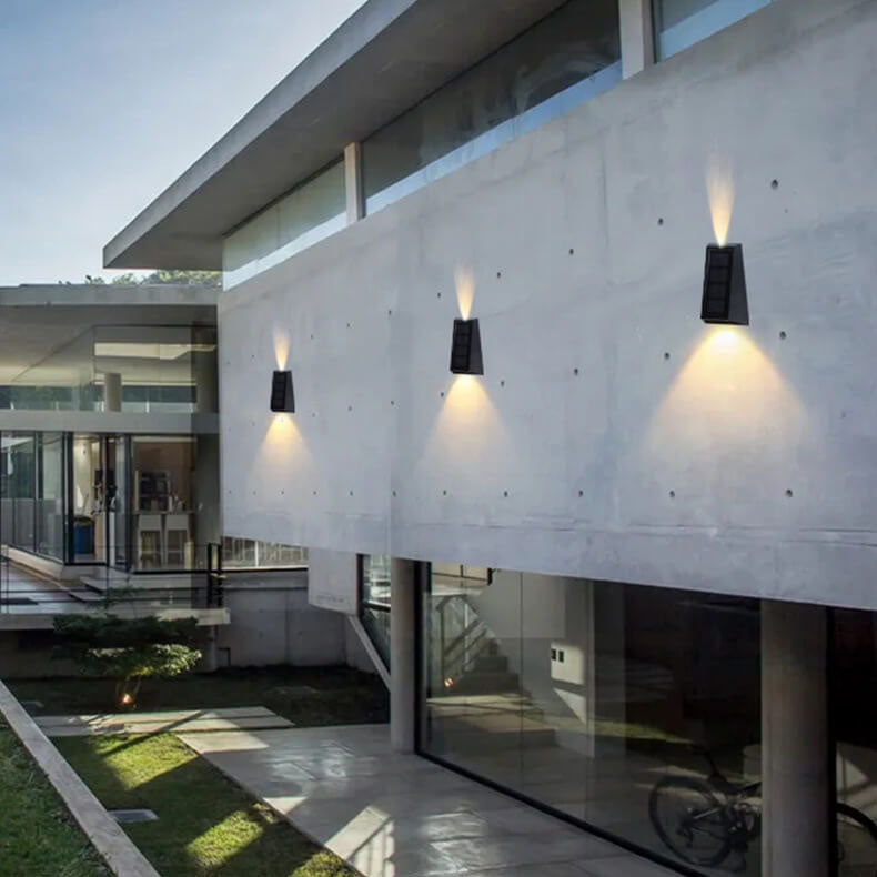 Trapezoid RGB Patio Outdoor Light
