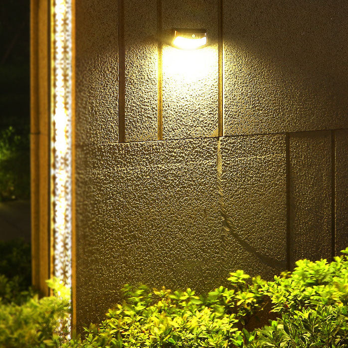 Copper Plastic Square Garden Outdoor Light