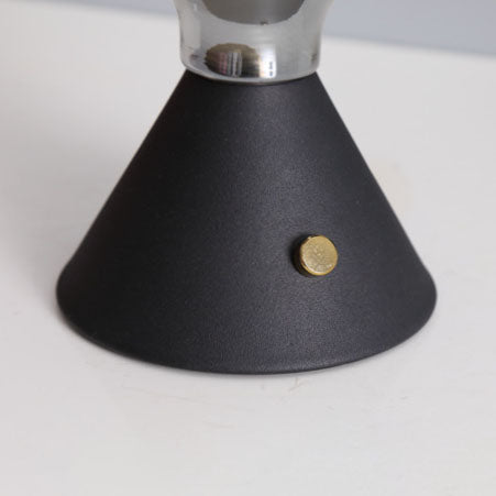 Glass Spinner Gyroscope Metal Table Lamp