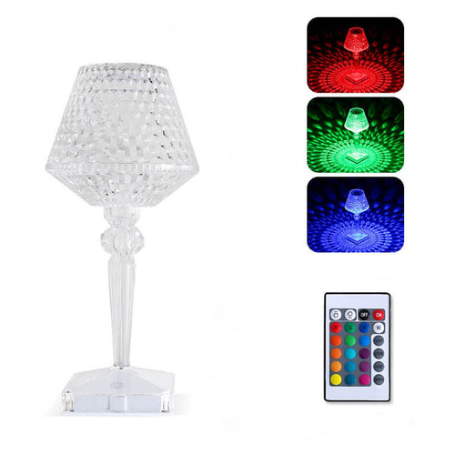 Acrylic Diamond Wine Glass Table Lamp