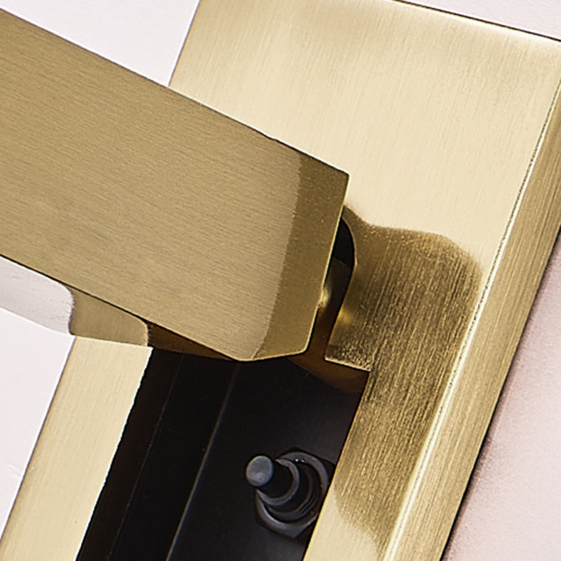 Rectangular Recessed Aluminum Wall Lamp