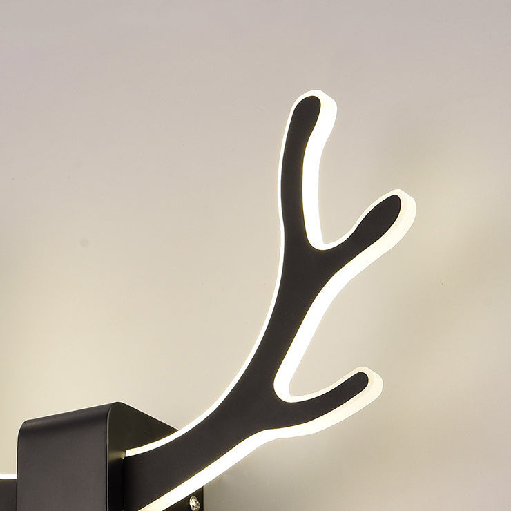 Acrylic Antler Shape Wall Lamp