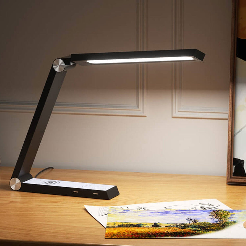 Intelligent Triangle Wireless Charging Table Lamp