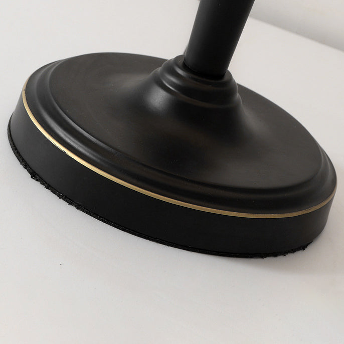 Pleated Fabric Iron Bedroom Table Lamp