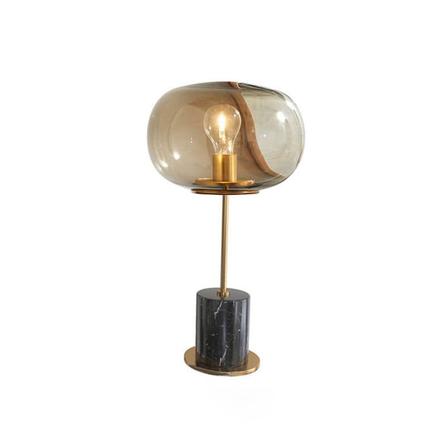 Glass Ball Table Lamp