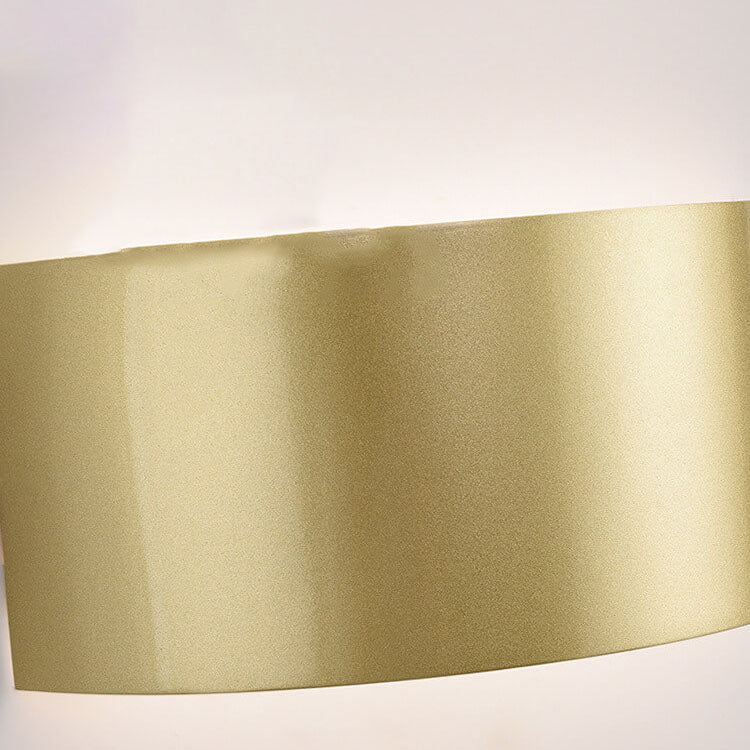 Solid Color Iron Half-circle Wall Lamp
