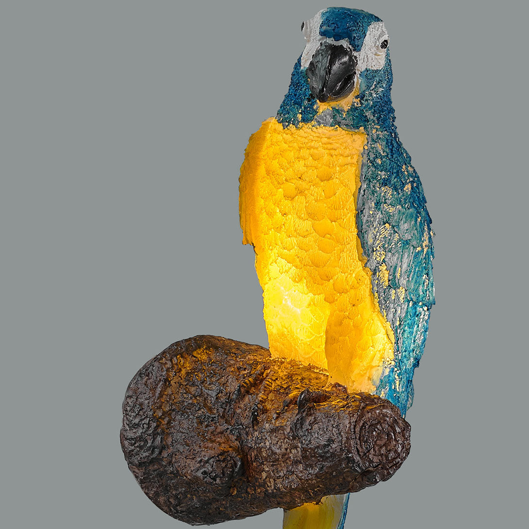 Resin Animal Owl Wall Lamp