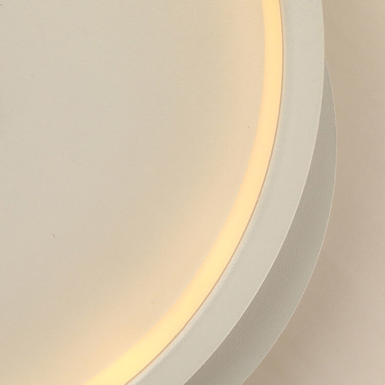 Clock Round Wall Lamp
