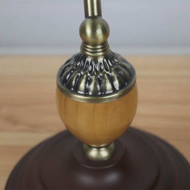 Mediterranean Heart Stained Glass Table Lamp