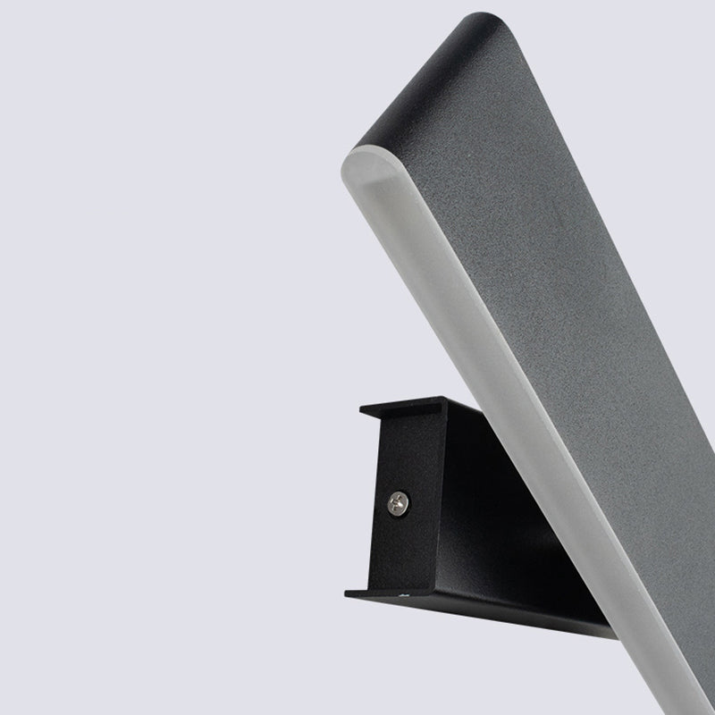 Rectangular Bar Aluminum Acrylic Wall Lamp