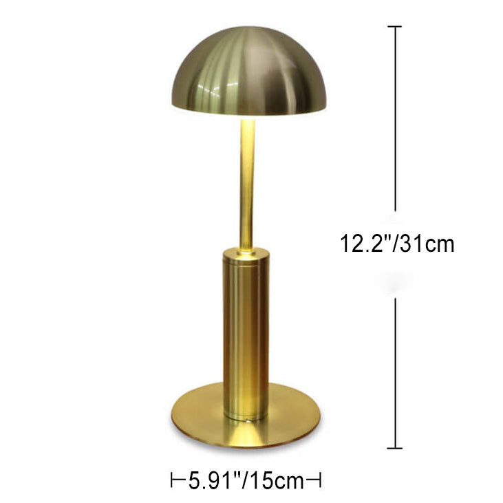 Wrought Iron Rechargeable Table Lamp