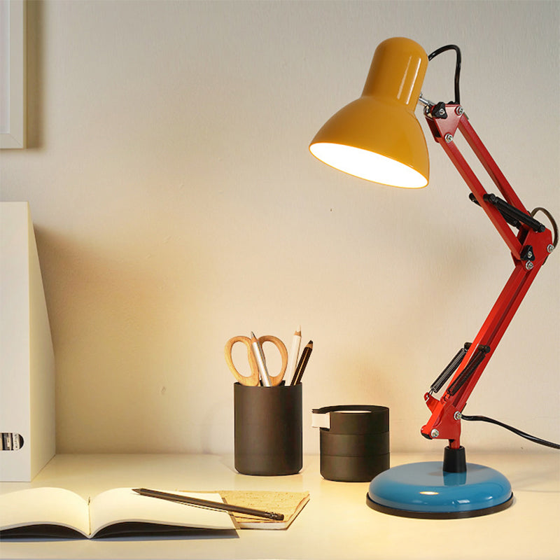 Memphis Iron Half Circle Table Lamp