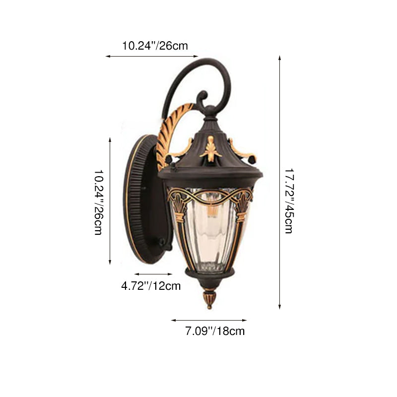 Maple Lantern Outdoor Light