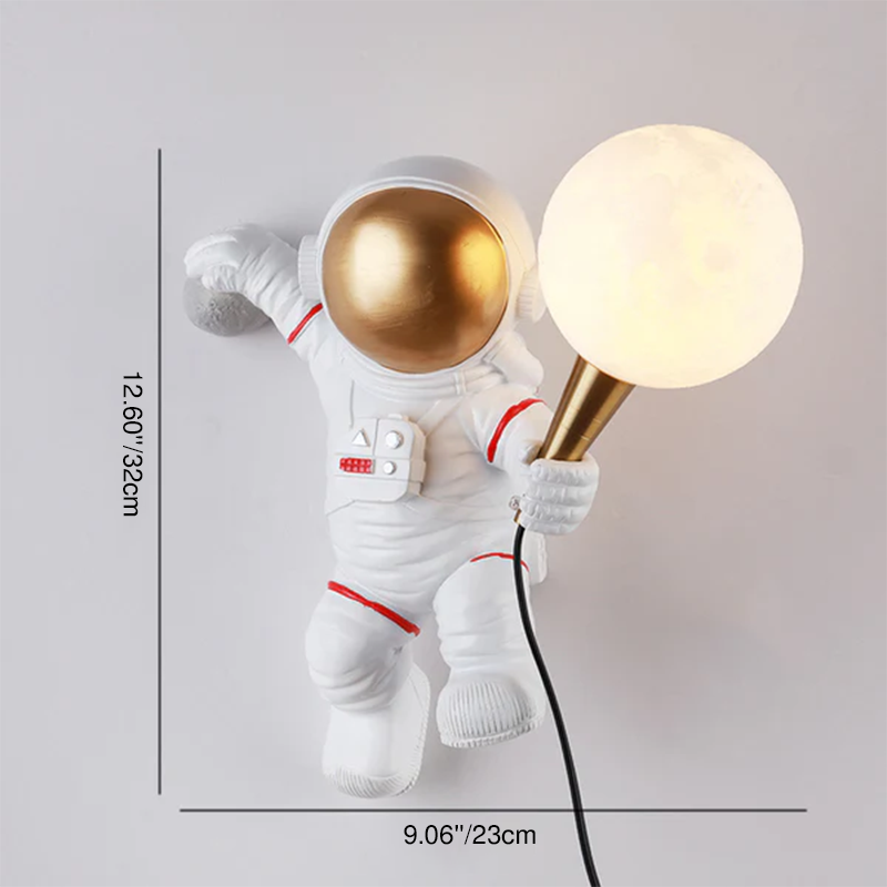 Resin ABS Astronaut Bedroom Table Lamp
