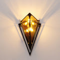 Glass Triangle Wall Lamp