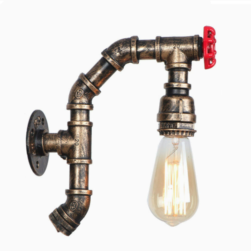 Iron Faucet Wall Lamp