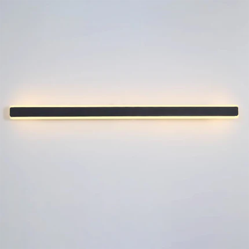 Rectangular Iron Acrylic Living Wall Lamp