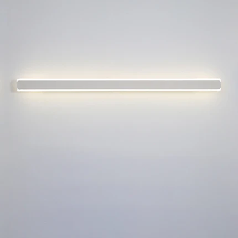 Rectangular Iron Acrylic Living Wall Lamp
