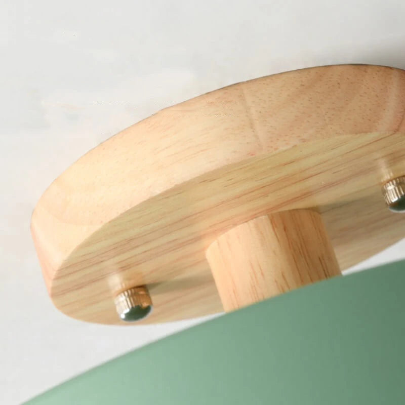 Nordic Log Round LED Ceiling Light