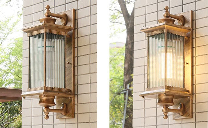 Rectangular Outdoor Light