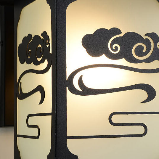 Rectangle Galvanized Sheet Zinc Outdoor Light