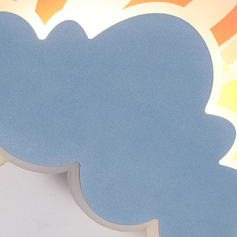 Kids Hot Air Balloon Wall Lamp