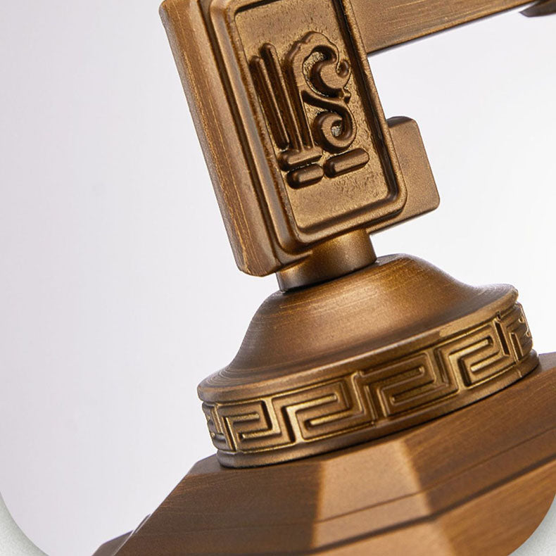 Brushed Aluminum House Pagoda Outdoor Light