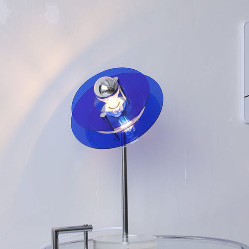 Acrylic Space Saucer Design Table Lamp
