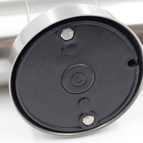 Stainless Steel Cylinder 2-Light Wall Lamp