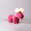 Cartoon Pony Plush Resin 2-Light Table Lamp