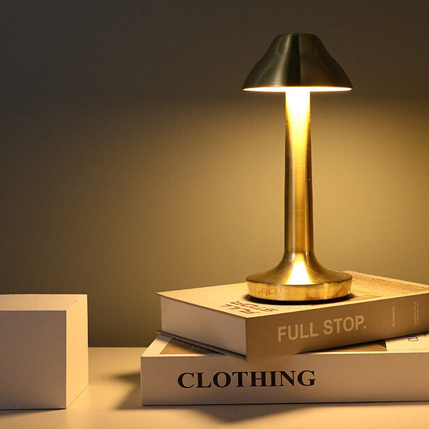 Solid Color Iron Touch Table Lamp