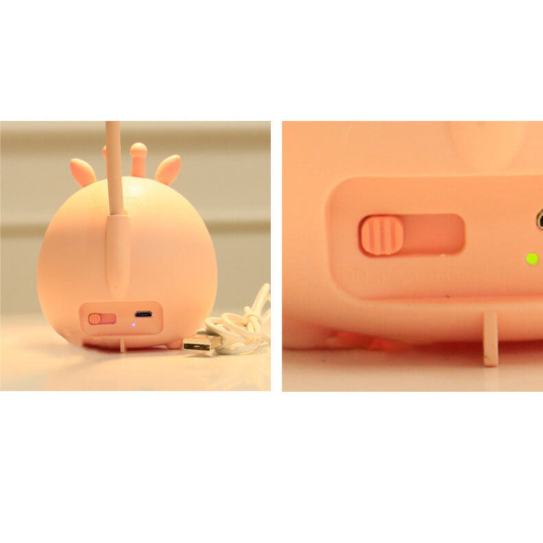 Cartoon Animal Student Charging Table Lamp
