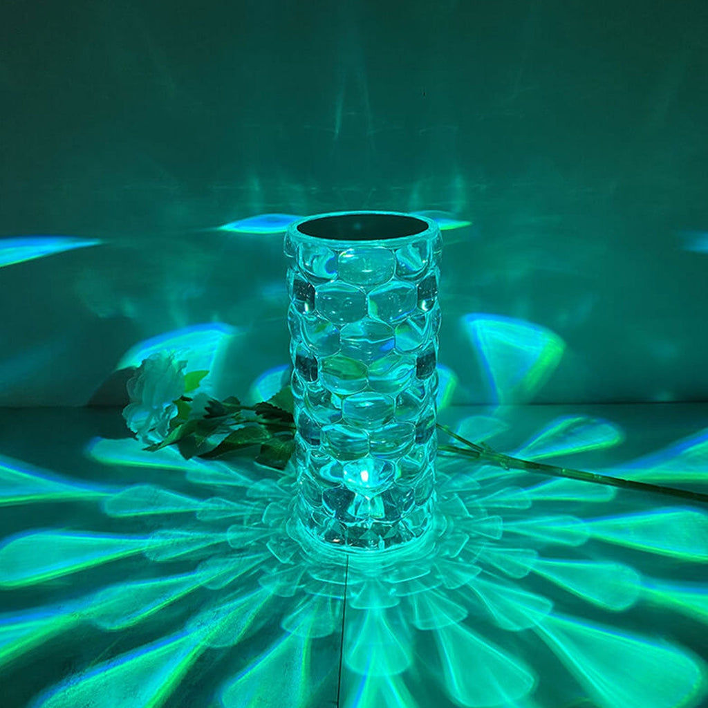 Crystal Diamond Water Drop Table Lamp